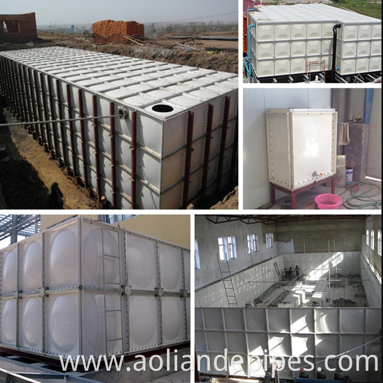 Corrosion-Resistant 1000m3 Fiberglass GRP FRP Water Tank